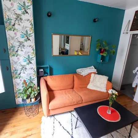 アパート Superb Apartment In Paris Near Buttes-Chaumont *